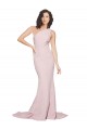 Sweep Train Sleeveless Stretch Crepe Mauve Sheath Semi Formal Evening Dress / Prom Dress / Bridesmaid Dress Newcastle