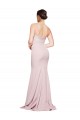 Sweep Train Sleeveless Stretch Crepe Mauve Sheath Formal Evening Gown / Prom Dress / Bridesmaid Dress Newcastle