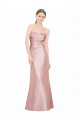 Long Sleeveless Stretch Satin Sweetheart A-Line Formal Evening Gown / Prom Dress / Bridesmaid Dress Newcastle