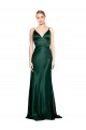 Long Sleeveless Stretch Satin Hunter Sheath Formal Evening Gown / Prom Dress / Bridesmaid Dress Newcastle