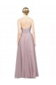 Long Sleeveless Tulle & Lace Light Lilac A-Line Bridesmaid Dress / Evening Dress Newcastle