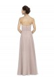 Long Sleeveless Tulle Vintage Rose A-Line Formal Dress / Bridesmaid Dress Newcastle