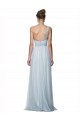 Long Sleeveless Tulle Mist A-Line Bridesmaid Dress Newcastle