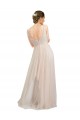 Long Sleeveless Tulle Pink A-Line Semi Formal Evening Dress / Bridesmaid Dress Newcastle