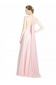 Long Sleeveless Tulle Mint Green A-Line Bridesmaid Dress Newcastle