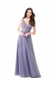 Long Sleeveless Tulle & Lace A-Line Formal Dress / Bridesmaid Dress Newcastle